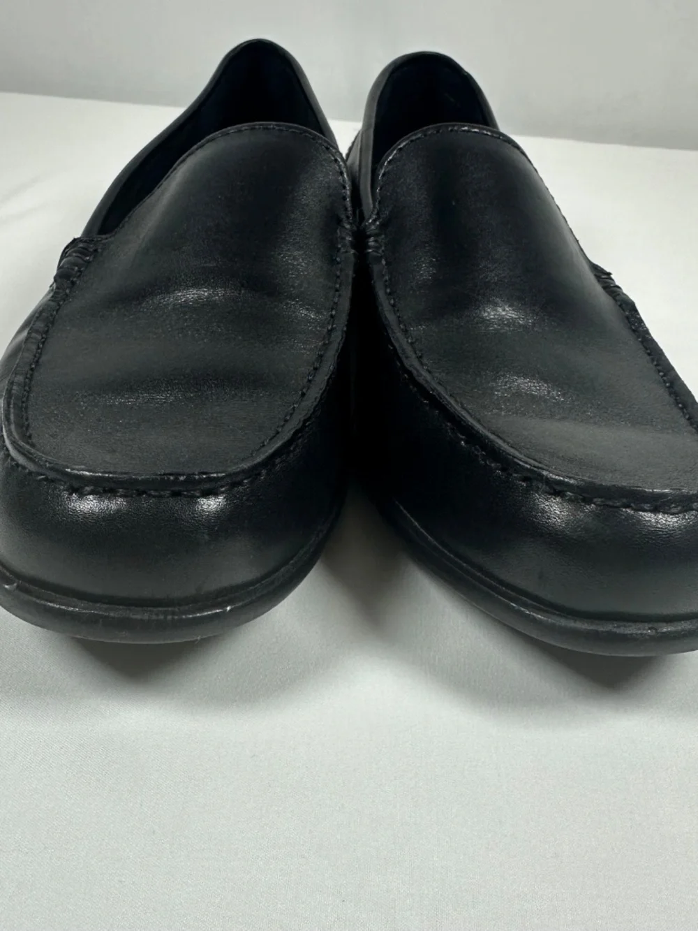 Rockport Tru Tech Casual Leather Slip On Men's Loafers Black Size 9M Like New